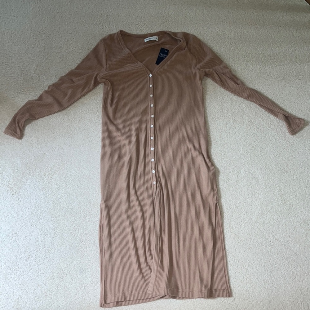 Abercrombie and Fitch soft and cozy ribbed dress
